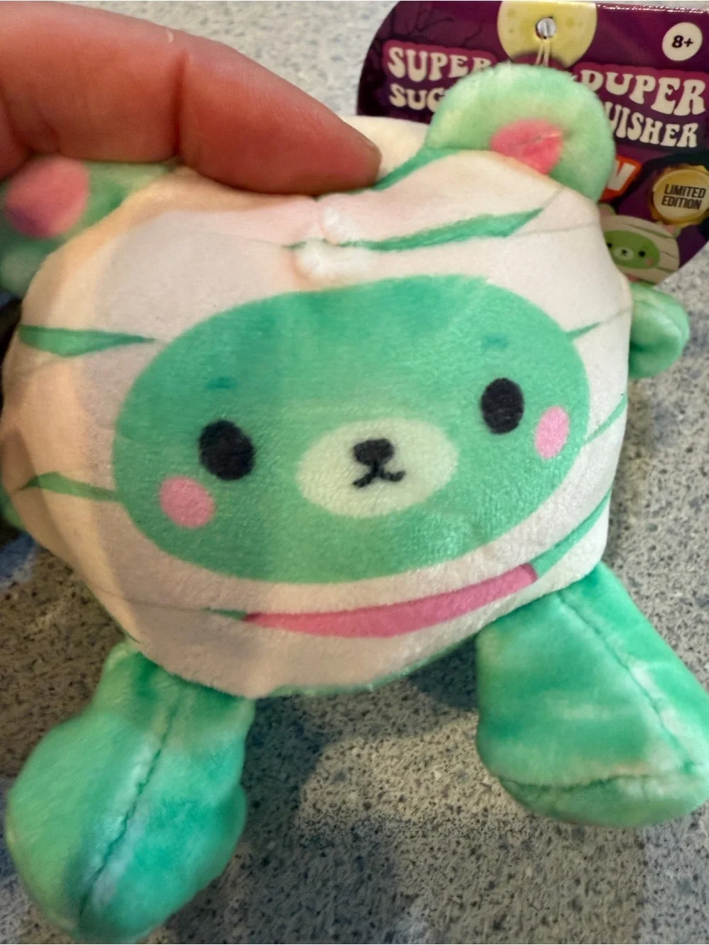 New Squishy Boo Crew Halloween Super Duper Sugar Squishers Goo Mummy Bear Green